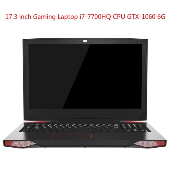 

17.3 inch diy gaming lap-7700hq cpu gtx-1060 6g 8/16gb ddr4 ram 128/256/512gb ssd edp screen mechanical keyboard