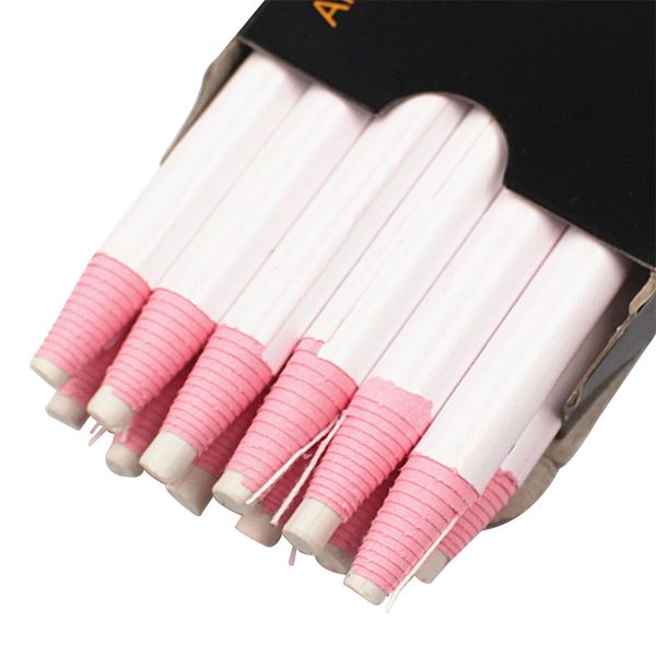 

12pcs diy fabric marker pencils sewing tool erasable tailors chalk tracing