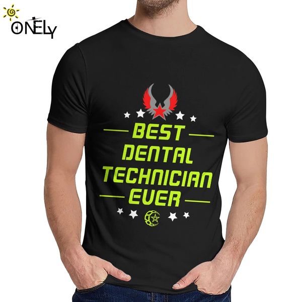 

3d print dental technician vintage funny t shirt for men dentist tee shirt for male soft cotton clothes classic round neck