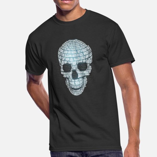 

captain of dead poets t shirt men custom short sleeve s-xxxl clothes crazy fashion spring autumn novelty shirt