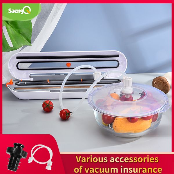 

vacuum food sealing machine saengq electric sealer accessories wine corks container large capacity storage