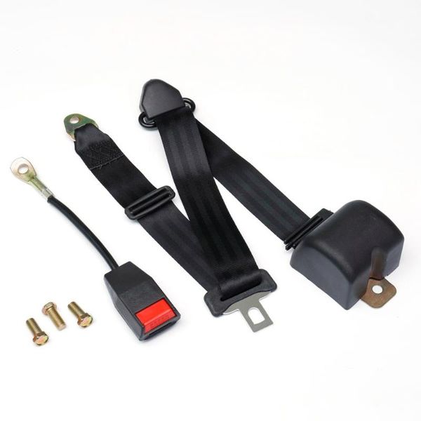 

black gray beige universal retractable emergency-locking 3 point seat belt adjustable seat belt for auto car safety accessories