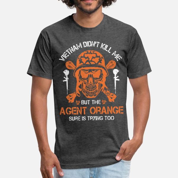 

vietnam didnt kill me but the agent orange sure is t shirt men customize short sleeve s-xxxl standard sunlight basic summer cool shirt
