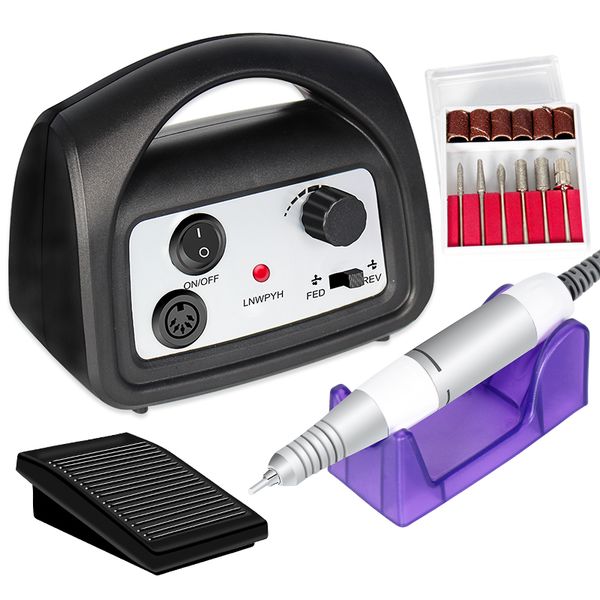 

35000rpm professional nail drill machine for electric manicure drill machine & with milling cutter fitting electric nail file
