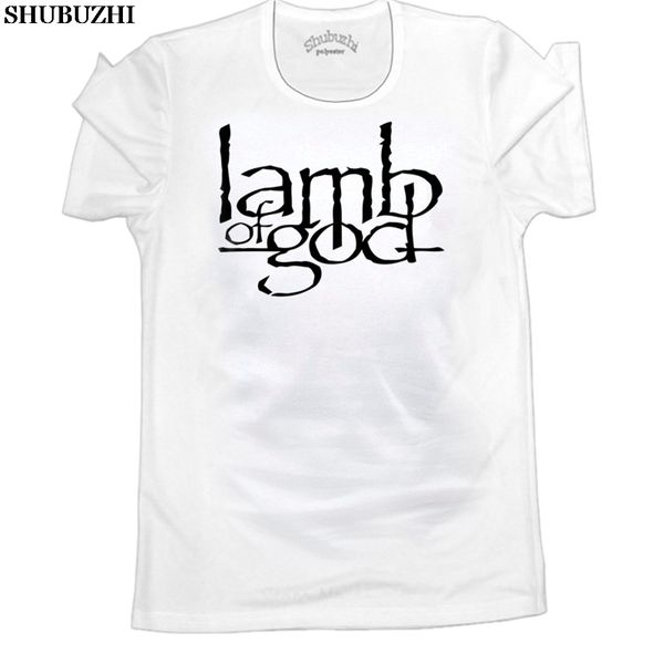 

lamb of god men's t-shirt heavy metal cotton black tee shirt m - 2xl