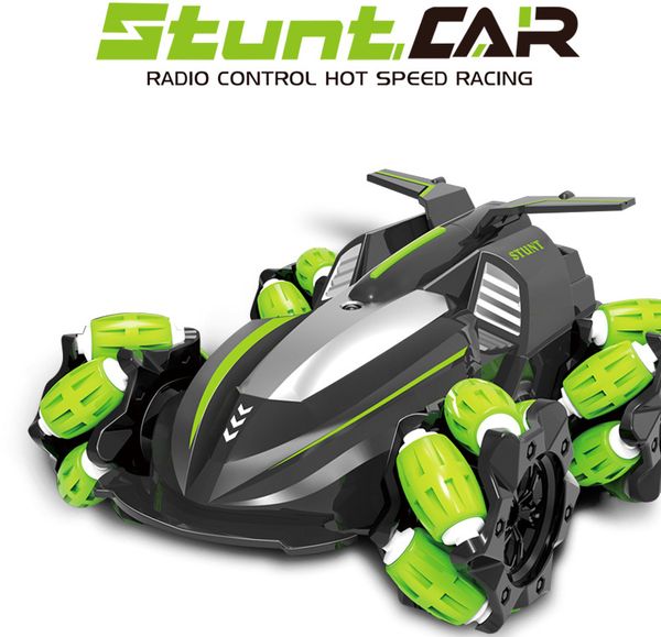 

rc stunt car 2.4g banlance 360 rotating drift high speed rotation tumbling crawler vehicle robot electric kids boy toys