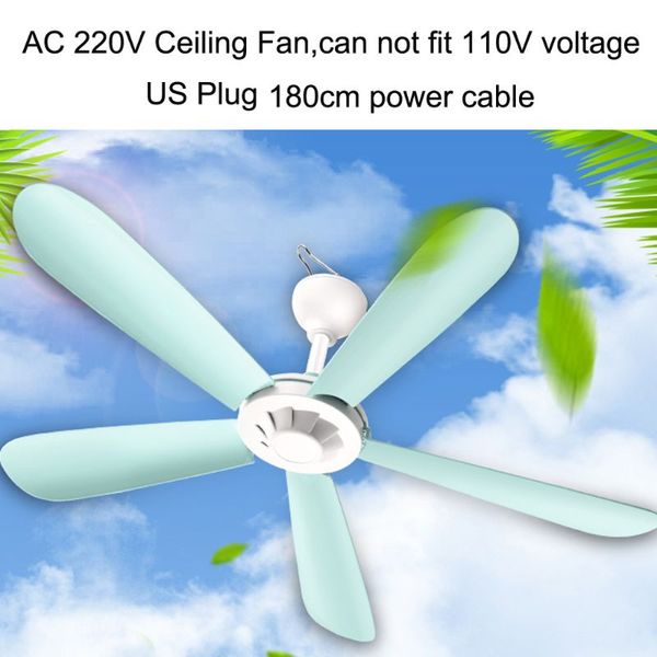 

electric fans ac 220v mini household dormitory bed hanging fan portable ceiling silent timing small energy saving cooling