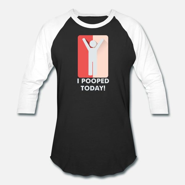 

i pooped today t shirt men custom tee shirt round neck costume fit basic summer standard shirt