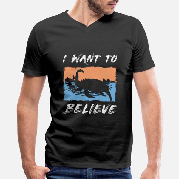 

myth loch ness t shirt men character short sleeve plus size 3xl slim interesting new fashion spring autumn leisure shirt