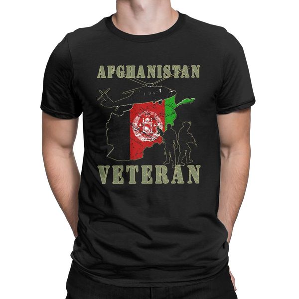 

afghanistan veteran t-shirt men operation enduring om cotton tee shirt round collar short sleeve t shirt clothing plus size