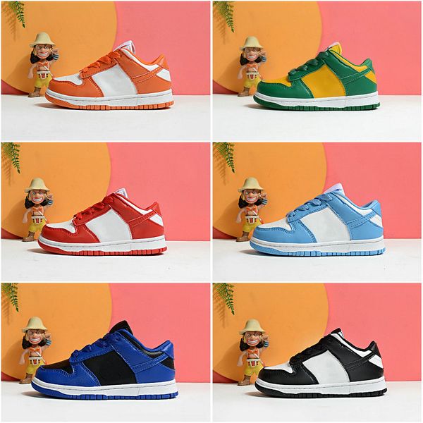 

2020 new sb dunk university red brazil royal blue black toddler kids running shoes baby children boys girls dunks trainers sports sneakers, White;red