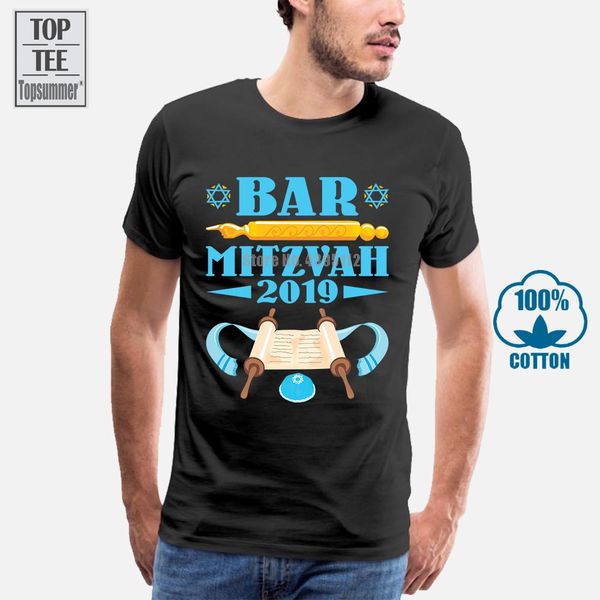 

bar mitzvah 2019 t shirt summer style clothing famous print funny t shirts fun cotton simple funny normal