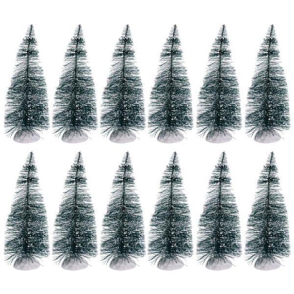 

christmas decorations 1set 24pcs deskmini 4cm pine tree ornaments