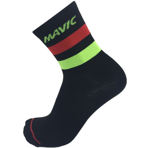 

sports socks 4 colors cycling women and men outdoor running bikes sport, Black