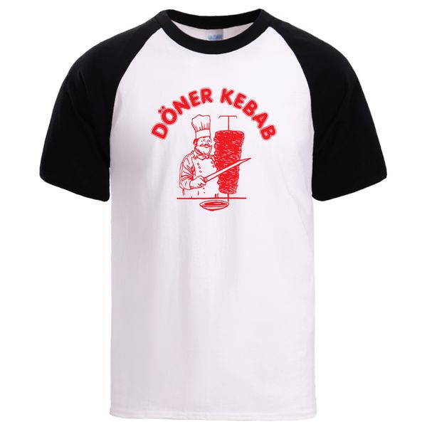 

doner kebab fashion tshirts mens 2020 new arrival cotton tees man summer spring cool fashion loose male raglan t shirt