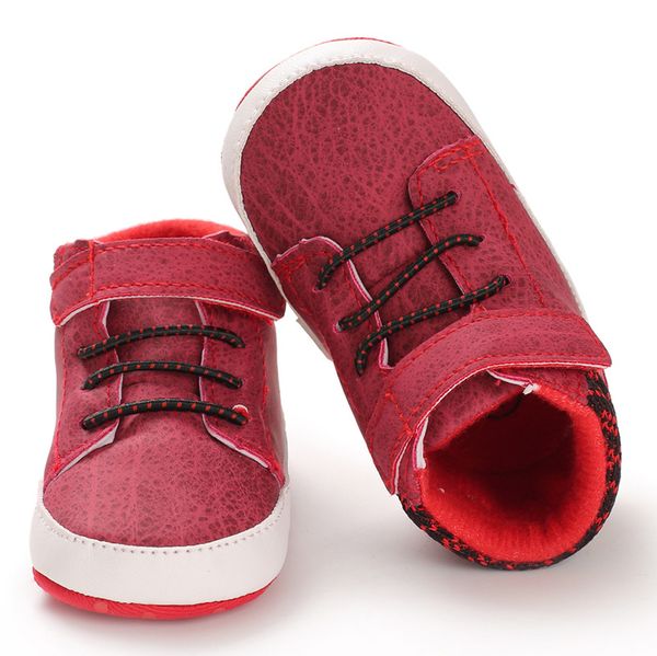 

spring autumn soft sole infant baby boy shoes newborn first walkers pu crib baby shoes 0-18 months