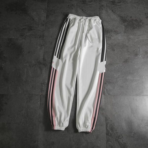 

cargo pants women pocket plus size oversize printed chic harajuku trousers womens korean style streetwear bf couples, Black;white