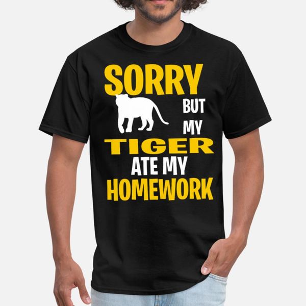 

смешные тигр present идея тенниска мужчины печататься футболка s-xxxl одежда солнечный свет смешной спринг outfit рубашка