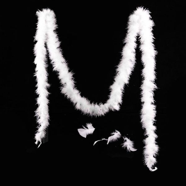 

2m feather strip fluffy craft costume night dress-up wedding fancy party