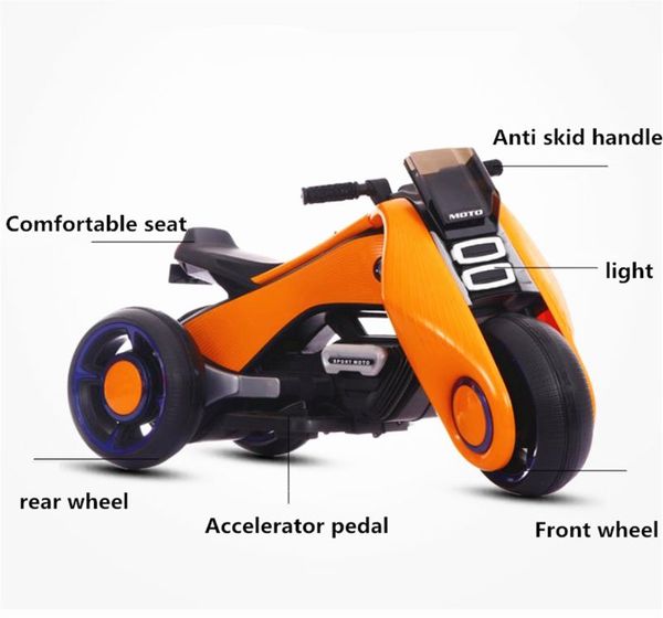 

kid ride on motorcycle with light music car truck for boy girl 3-9 year olds