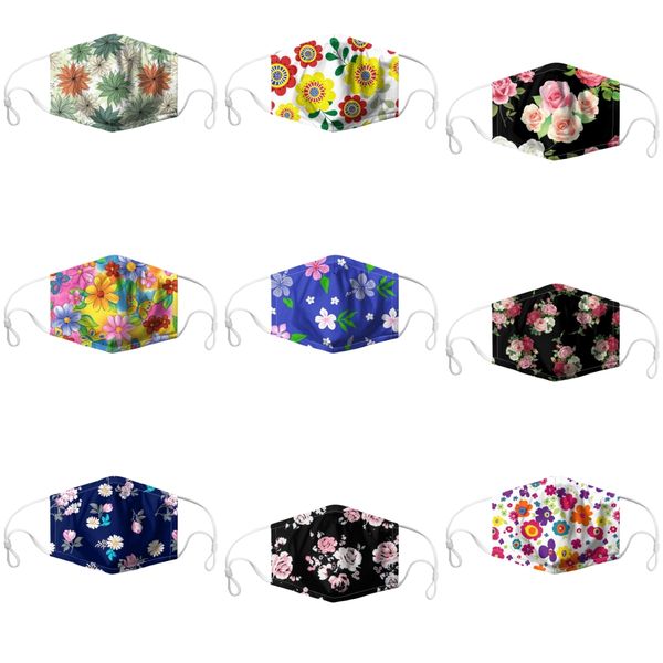 

print mask face masks fabric prectivemask proof washable tapaboca#623, Black