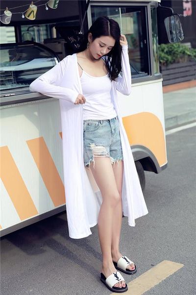 

clothing designer solid womens summer rash guards fashion donna coats chiffon with modal panelled sun protective, Black