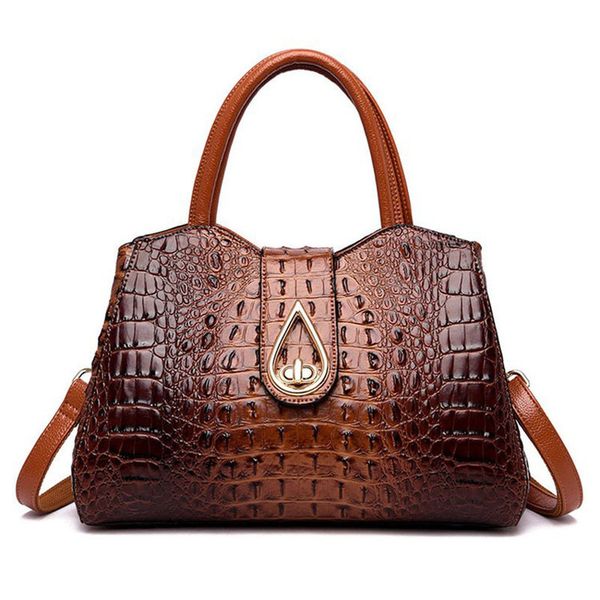

Drop Shipping Women Handbags Crossbody Bags Zipper For Women Alligator Messenger Bags