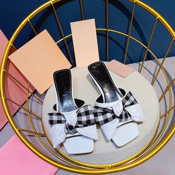 

bowknot popular star de sign fashion casual slippers women temperament elegant genuine leather beach shoes vintage vigour, Black