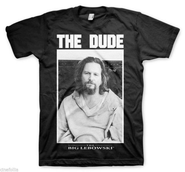 

t-shirt big lebowski the dude jeff bridges p 2019 short sleeve o neck casual men print fashion street wear tees