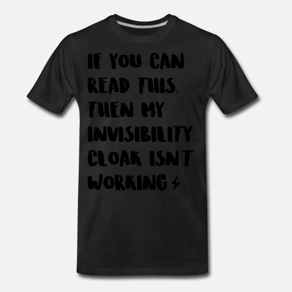 

invisibility cloak tee t shirt men character short sleeve round neck novelty gift humor summer trend shirt