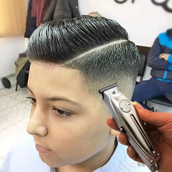 

metal blade clipper trimmer haircut machine cordless t finish professional all hair men 0mm baldheaded electric 1949 kemei tvqsx