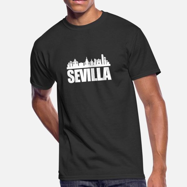 

sevilla t shirt men customized short sleeve s-xxxl pictures crazy breathable summer cool shirt