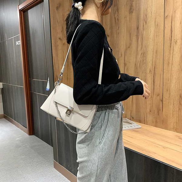 

fashion crossbody bags for women 2020 solid leather chain lady shoulder messenger bag purses and handbags handbags