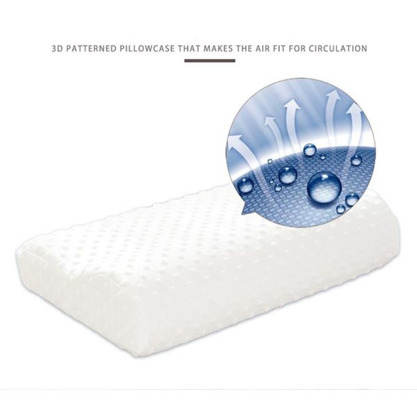 

1pc memory foam bedding pillow neck protection slow rebound shaped maternity pillow for sleeping orthopedic pillows