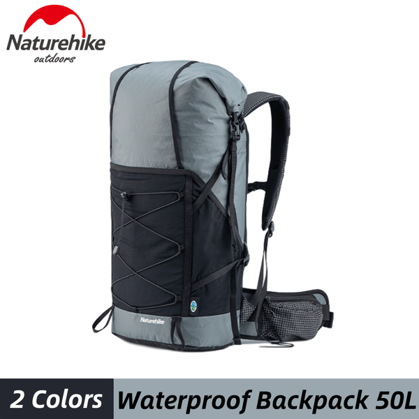 

outdoor bags naturehike 2021 50l rucksack hiking backpack nylon waterproof travel external frame sports