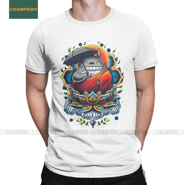 

enlightened neighbor buddha men's t shirts meditation zen buddhism funny tee shirt short sleeve t-shirts 100% cotton new