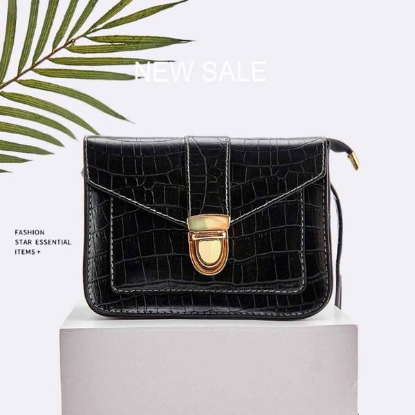 

women's handbag stone pattern shoulder messenger bag simple small square bag fashion phone crossbody bags diagonal bags