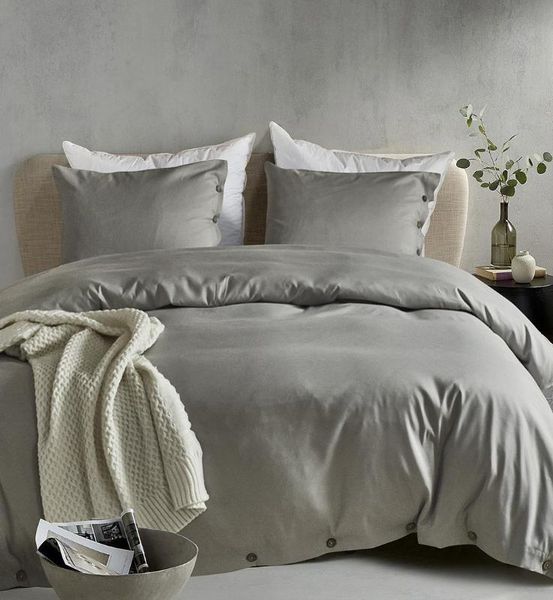 

selling button cover sets luxury solid color bedding set 2/3pcs twin  king comforter sets
