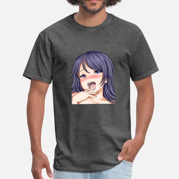 

hentai manga anime waifu japanese girl ahegao t shirt men gift short sleeve size s-3xl clothes gift funny casual summer trend shirt