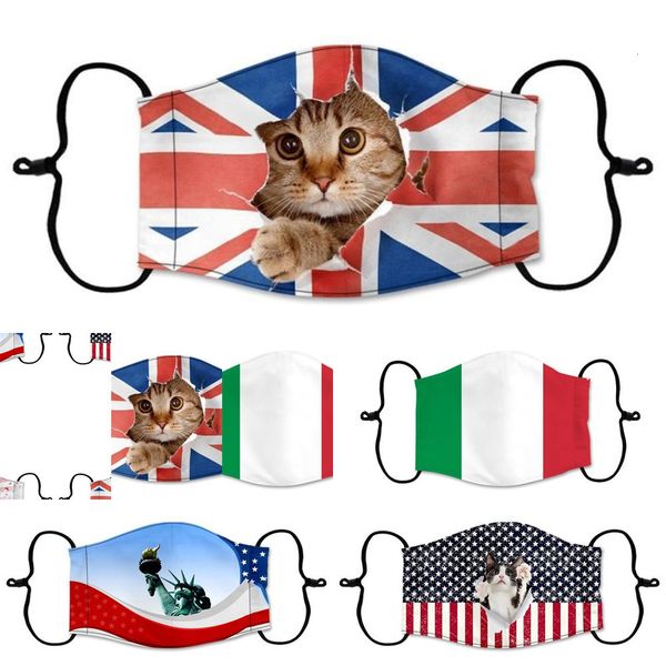 

k&95% filter face mask reusable breathing valve 6 layer protective mask designer masks mas vcqf mawc