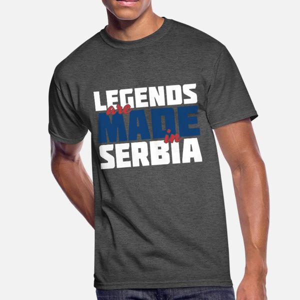 

легенды сделаны в сербии футболка мужчины graphic с коротким рукавом s-xxxl одежда graphic новый стиль лето шаблон
