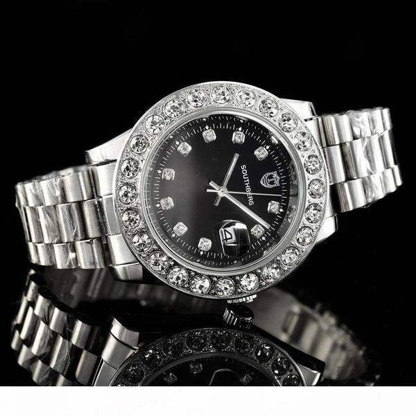 

men women stainless steel bands quartz watch wristwatch watch men clock fashion watches, Black;brown