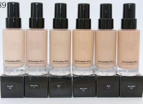 

epacket new makeup face super quality bm89 skin foundation liquid spf15 30ml