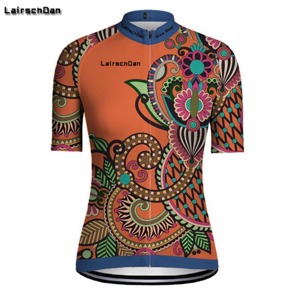 

sptgrvo 2020 summer blouse women cycling jersey short sleeve team cycling mountain bicycle clothing racing road bike shirt, Black;red