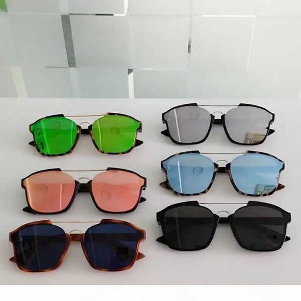 

women cat eye sunglasses white havana blue mirror occhiali da sole sun glasses eyewear with new box, White;black