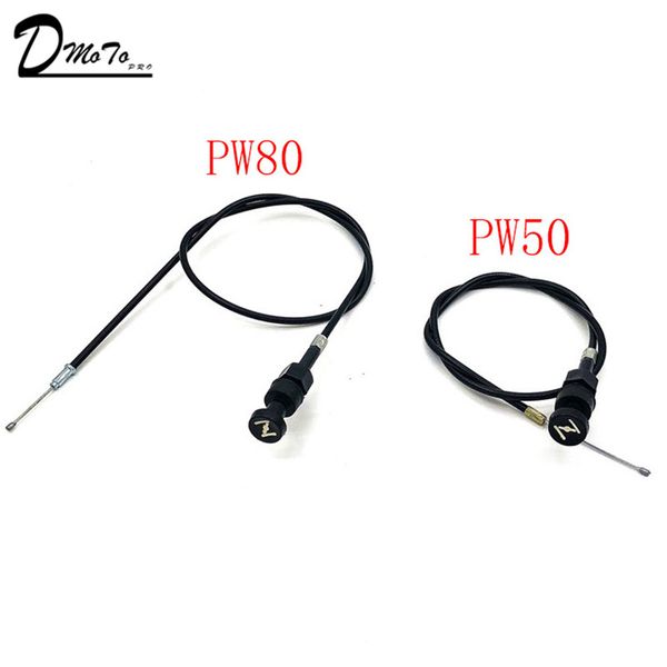 

pw50 750mm choke cable pw80 930mm carburetor line levers for dirt pit bike