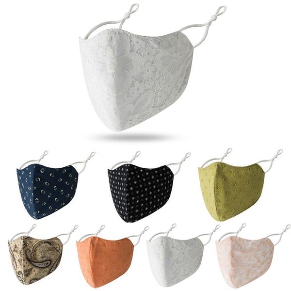

white face masks adjustable ear buckle mask breathable men and women , breathable and reusable washable face masks