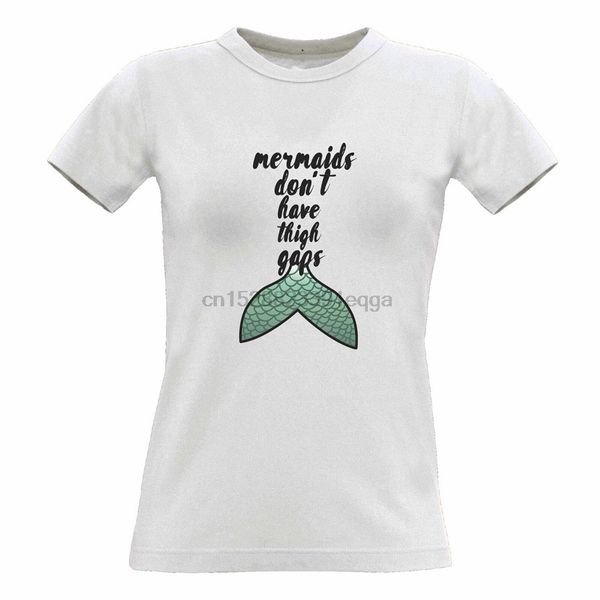 

тело positivity женщины tshirt русалка dont have бедро пробелы слоган смешной миф красочный tee shirt