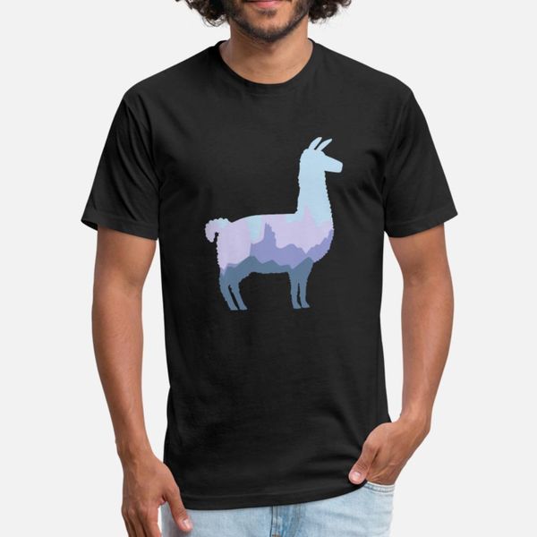 

lama t shirt men personalized 100% cotton s-3xl unique graphic breathable spring kawaii shirt
