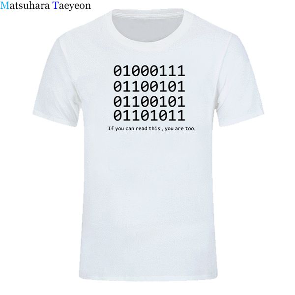 

funny tshirt new summer men binary bit t shirt ascll men short sleeve cotton fashion java programmer geek t-shirts
